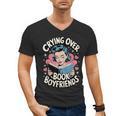 Crying Over Book Boyfriends Men's V-Neck T-Shirt Crying Over Book Boyfriends Men's V-Neck T-Shirt