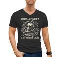 Dark Romance Book Villain Morally Grey Is My Favorite Color Men's V-Neck T-Shirt Dark Romance Book Villain Morally Grey Is My Favorite Color Men's V-Neck T-Shirt
