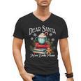 Dear Santa More Book Please Christmas Book Librarian Men's V-Neck T-Shirt Dear Santa More Book Please Christmas Book Librarian Men's V-Neck T-Shirt