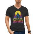 Death Gothic Support Your Local Library Lovers Book Men's V-Neck T-Shirt Death Gothic Support Your Local Library Lovers Book Men's V-Neck T-Shirt