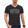 Derbyshire England Literature Barely Tolerable Book Quote Men's V-Neck T-Shirt