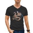 Dragon Silhouette Books Librarian Bookworm Women Men Kids Men's V-Neck T-Shirt Dragon Silhouette Books Librarian Bookworm Women Men Kids Men's V-Neck T-Shirt