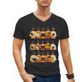 Educated Afro Women Girl Reading Book Future HBCU Grad Men's V-Neck T-Shirt