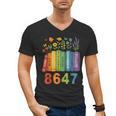 Equal Rights Book Flower Resist 86 47 Feminist Women Rights Men's V-Neck T-Shirt Equal Rights Book Flower Resist 86 47 Feminist Women Rights Men's V-Neck T-Shirt