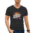 Explosions Are My Art Comic Book Boom Men's V-Neck T-Shirt Explosions Are My Art Comic Book Boom Men's V-Neck T-Shirt