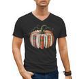 Fall Book Pumpkin Halloween Teacher Librarian Thanksgiving Men's V-Neck T-Shirt Fall Book Pumpkin Halloween Teacher Librarian Thanksgiving Men's V-Neck T-Shirt