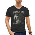 Fantasy Book Club Dragon Reader Book A Day Keep Reality Away Men's V-Neck T-Shirt