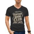 Fantasy Book Club Dragons For Women Men Or Kids Reading Men's V-Neck T-Shirt
