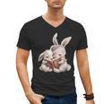 Funny Book Reading Quote For Women And Girls Rabbits Men's V-Neck T-Shirt Funny Book Reading Quote For Women And Girls Rabbits Men's V-Neck T-Shirt