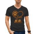Girl Who Loves Dogs & Books Heart Dog Lover Reader Reeding Men's V-Neck T-Shirt Girl Who Loves Dogs & Books Heart Dog Lover Reader Reeding Men's V-Neck T-Shirt