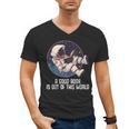 Good Book Is Out Of This World Astronaut Space Men's V-Neck T-Shirt