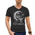 A Good Book Is Out Of This World Kids Reading Imagination Men's V-Neck T-Shirt A Good Book Is Out Of This World Kids Reading Imagination Men's V-Neck T-Shirt