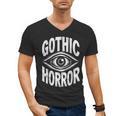 Gothic Classic Horror Thriller Book Movie Film Halloween Men's V-Neck T-Shirt Gothic Classic Horror Thriller Book Movie Film Halloween Men's V-Neck T-Shirt