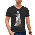 Gothic Librarian Halloween Books Tee For Teachers Men's V-Neck T-Shirt