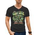 Groovy It's Good Luck To Read St Patrick's Day Book Lucky Men's V-Neck T-Shirt Groovy It's Good Luck To Read St Patrick's Day Book Lucky Men's V-Neck T-Shirt