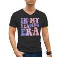 Groovy In My Reading Era Book Lovers Book Reader Men's V-Neck T-Shirt Groovy In My Reading Era Book Lovers Book Reader Men's V-Neck T-Shirt