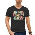 Groovy In My Reading Era Read Book Reader Reading Men's V-Neck T-Shirt Groovy In My Reading Era Read Book Reader Reading Men's V-Neck T-Shirt