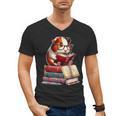 Guinea Pig Reading Books Matching Bookworm Readers Librarian Men's V-Neck T-Shirt Guinea Pig Reading Books Matching Bookworm Readers Librarian Men's V-Neck T-Shirt