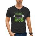 Happiness Is a Cup Of Tea And a Good Book Men's V-Neck T-Shirt