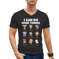 I Can Do Hard Things Children's Book Characters Men's V-Neck T-Shirt