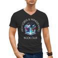 High Lords & Wingleaders Book Club Fantasy Storm Dragon Men's V-Neck T-Shirt High Lords & Wingleaders Book Club Fantasy Storm Dragon Men's V-Neck T-Shirt