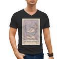 Hockey Romance Tarot Card Books Reader Cozy Reading Men's V-Neck T-Shirt