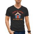 Home Is Where My Books Are Men's V-Neck T-Shirt Home Is Where My Books Are Men's V-Neck T-Shirt