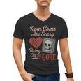 Horror Book Club Creepy Reader Gothic Fiction Thriller Fan Men's V-Neck T-Shirt Horror Book Club Creepy Reader Gothic Fiction Thriller Fan Men's V-Neck T-Shirt