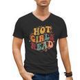 Hot Girls Read Aesthetic Book Lover Reading Men's V-Neck T-Shirt Hot Girls Read Aesthetic Book Lover Reading Men's V-Neck T-Shirt