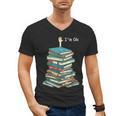 I'm Ok Books Reading Books Lover National Book Day Men's V-Neck T-Shirt I'm Ok Books Reading Books Lover National Book Day Men's V-Neck T-Shirt