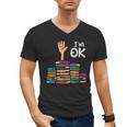 I'm Ok Read Book Reading Librarian Teacher Men Women Men's V-Neck T-Shirt I'm Ok Read Book Reading Librarian Teacher Men Women Men's V-Neck T-Shirt