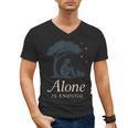 Introvert Alone Is Enough Social Battery Low Antisocial Men's V-Neck T-Shirt Introvert Alone Is Enough Social Battery Low Antisocial Men's V-Neck T-Shirt