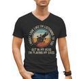 Introvert Bass Guitarist Musician Playing Bass Guitar Men's V-Neck T-Shirt