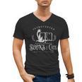 Introverted Willing To Discuss Cats And Books Men's V-Neck T-Shirt