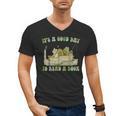 It's A Good Day To Read A Book Shirt Frog Reading Book Men's V-Neck T-Shirt It's A Good Day To Read A Book Shirt Frog Reading Book Men's V-Neck T-Shirt
