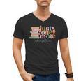 Just One More Chapter Book Lovers Reading Teacher Men's V-Neck T-Shirt