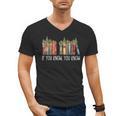 If You Know You Know 6 7 Reading Books Christmas 67 Meme Men's V-Neck T-Shirt