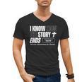 I Know How The Story Ends Book Of Revelation Jesus Is King Men's V-Neck T-Shirt I Know How The Story Ends Book Of Revelation Jesus Is King Men's V-Neck T-Shirt