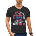 Knowledge Is Power Book Club Librarian Read Banned Books Men's V-Neck T-Shirt
