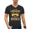 I Am Librarian Book Reader Library Book Reading Men's V-Neck T-Shirt
