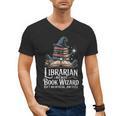 Librarian Because Book Wizard Isn't An Official Job Title Men's V-Neck T-Shirt Librarian Because Book Wizard Isn't An Official Job Title Men's V-Neck T-Shirt