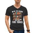 Librarian Reading Books Lover Library Men's V-Neck T-Shirt Librarian Reading Books Lover Library Men's V-Neck T-Shirt