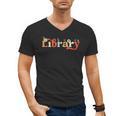 Library School Librarian Book Lover Reading Floral For Women Men's V-Neck T-Shirt