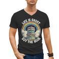 Life Is Short Buy The Book Reading Book Men's V-Neck T-Shirt Life Is Short Buy The Book Reading Book Men's V-Neck T-Shirt