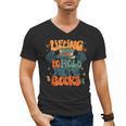 Lifting To Hold More Books Weightlifting Workout Bookish Men's V-Neck T-Shirt