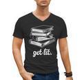 Get Lit Books Men's V-Neck T-Shirt