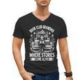 Literary Grandma Reading Club Book Lover Story Enthusiast Men's V-Neck T-Shirt Literary Grandma Reading Club Book Lover Story Enthusiast Men's V-Neck T-Shirt