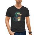 Lizard Reading Book Librarian Bookworm Reader Read Men's V-Neck T-Shirt