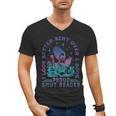 I Look Better Bent Over A Book Smut Reader Bookish Men's V-Neck T-Shirt