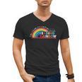 Take A Look A Book Vintage Reading Librarian Rainbow Men's V-Neck T-Shirt Take A Look A Book Vintage Reading Librarian Rainbow Men's V-Neck T-Shirt